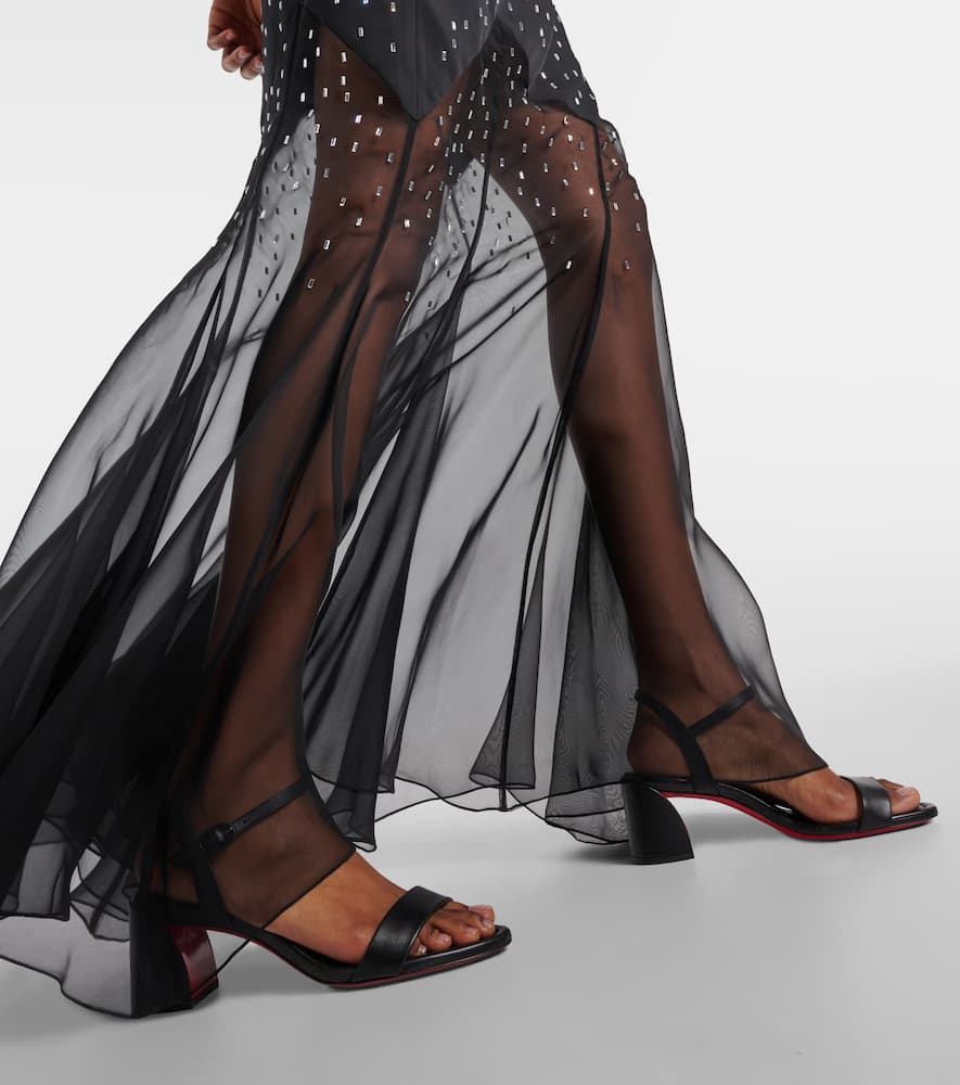 Miss Jane 55 leather sandals