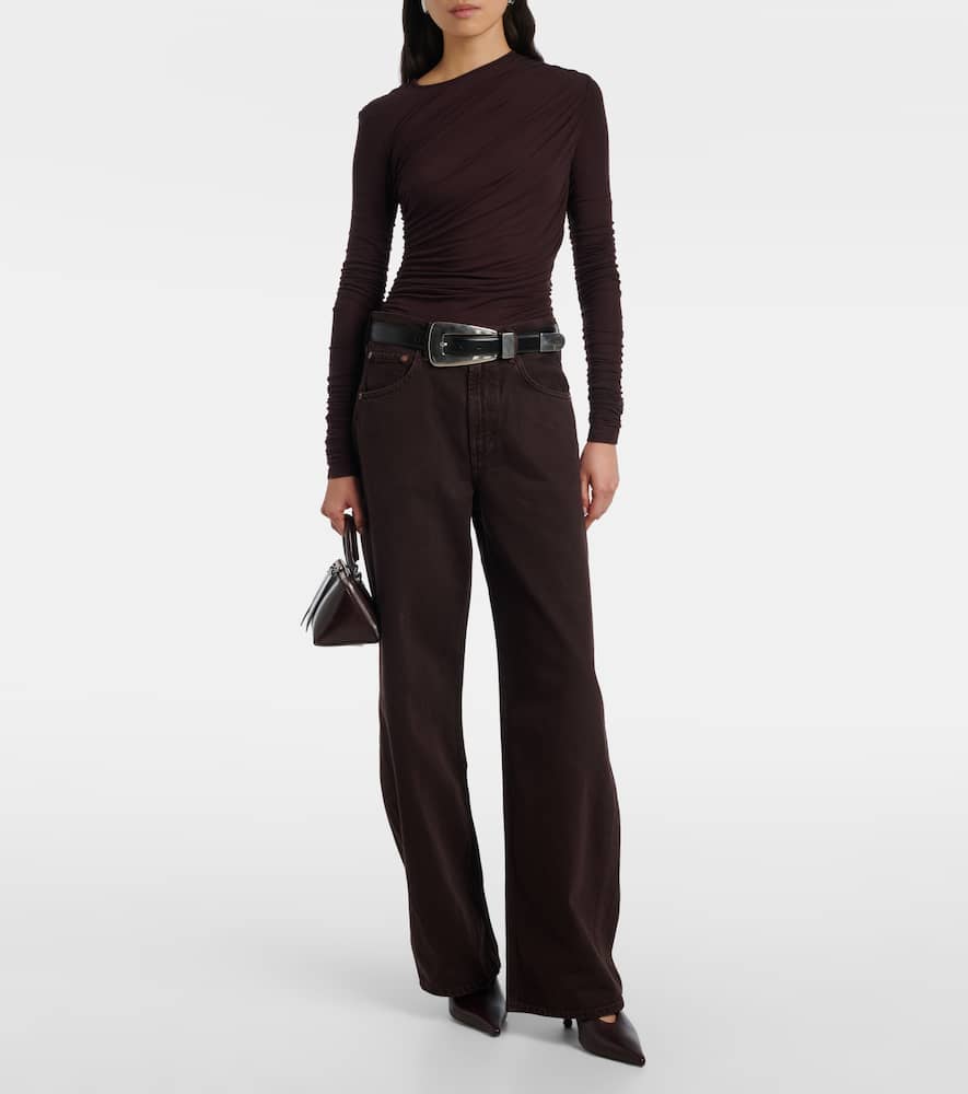 Low Curve wide-leg jeans