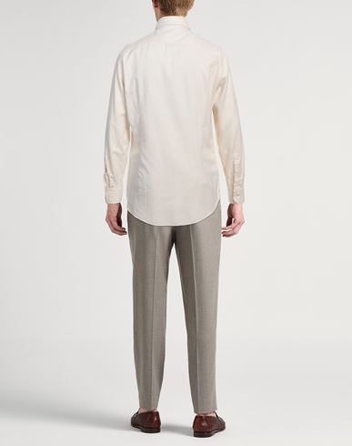 Lardini Man Shirt Off white Size 15 ¾ Cotton