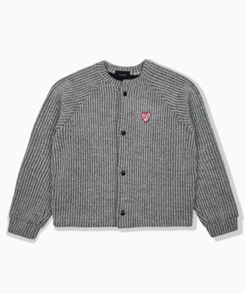 MATEE Heart Wappen Cardigan