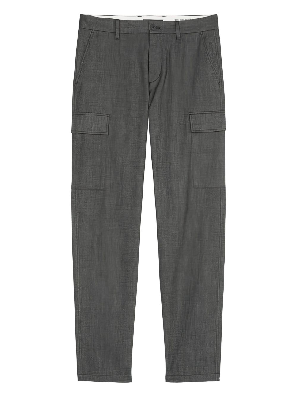 Cargo-pockets tailored trousers - Grey