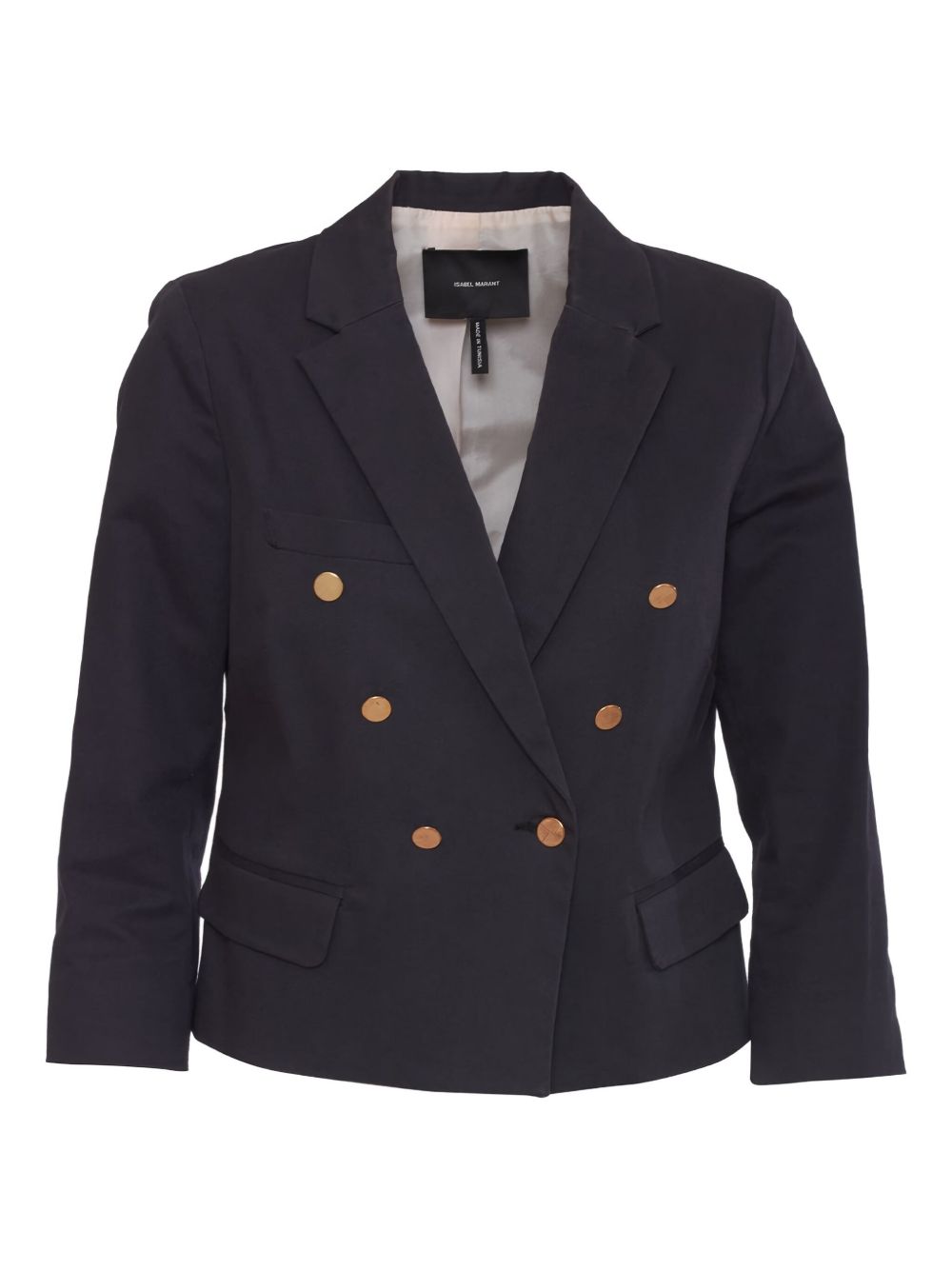 Double-breasted blazer - Black