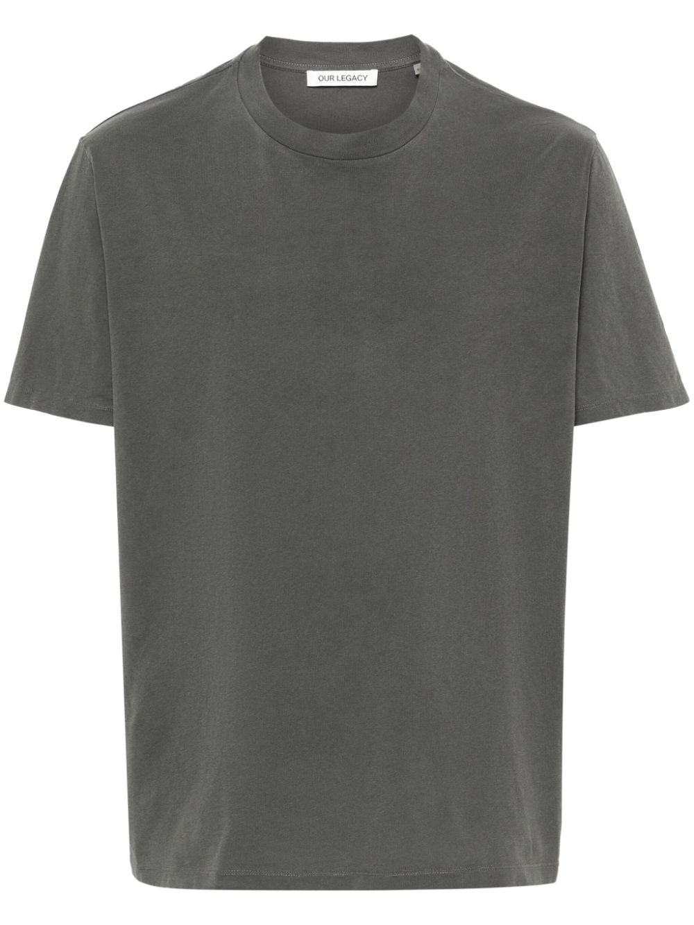 Crew neck cotton T-shirt - Grey