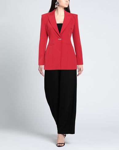 Woman Blazer Red