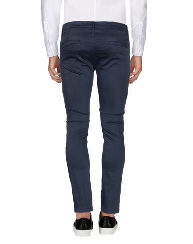 Man Pants Midnight blue Size 40 Cotton, Elastane