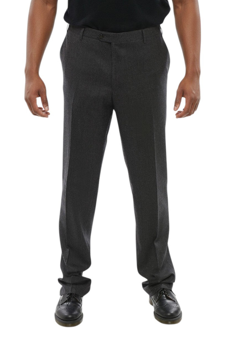 Dark Grey Regular Trousers