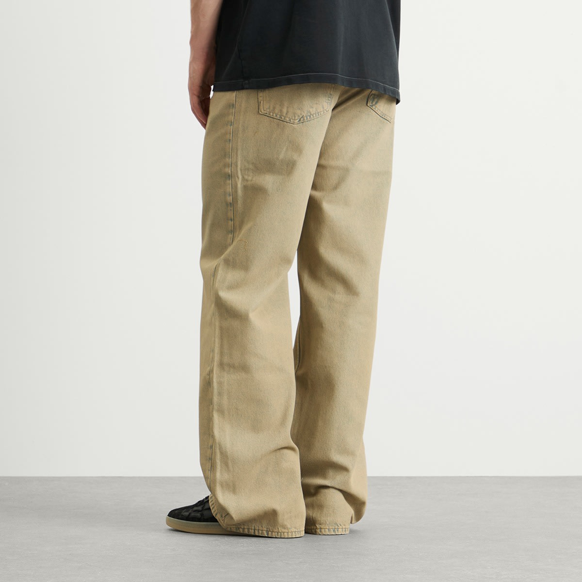 Men's Washed Baggy Jean Indigo Desert