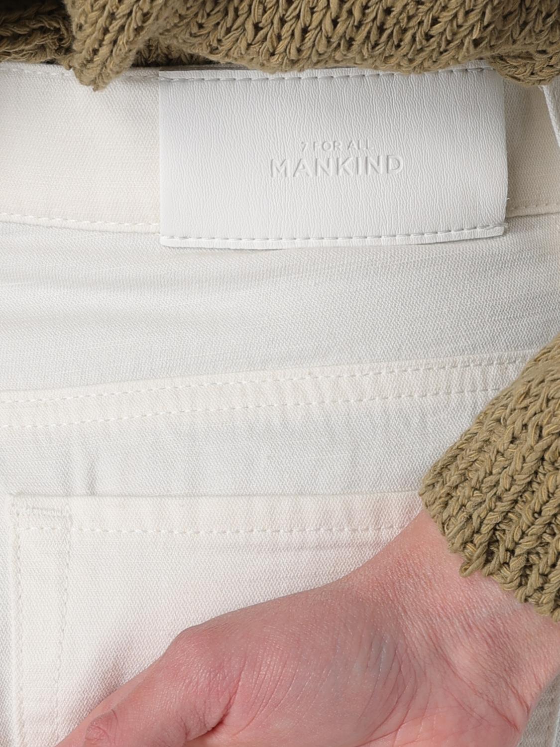 Jeans Woman color White