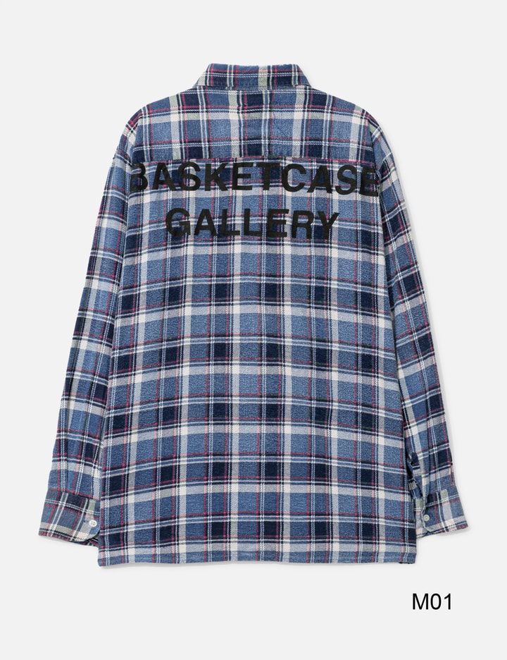Upcycled Parachute Flannel Shirt