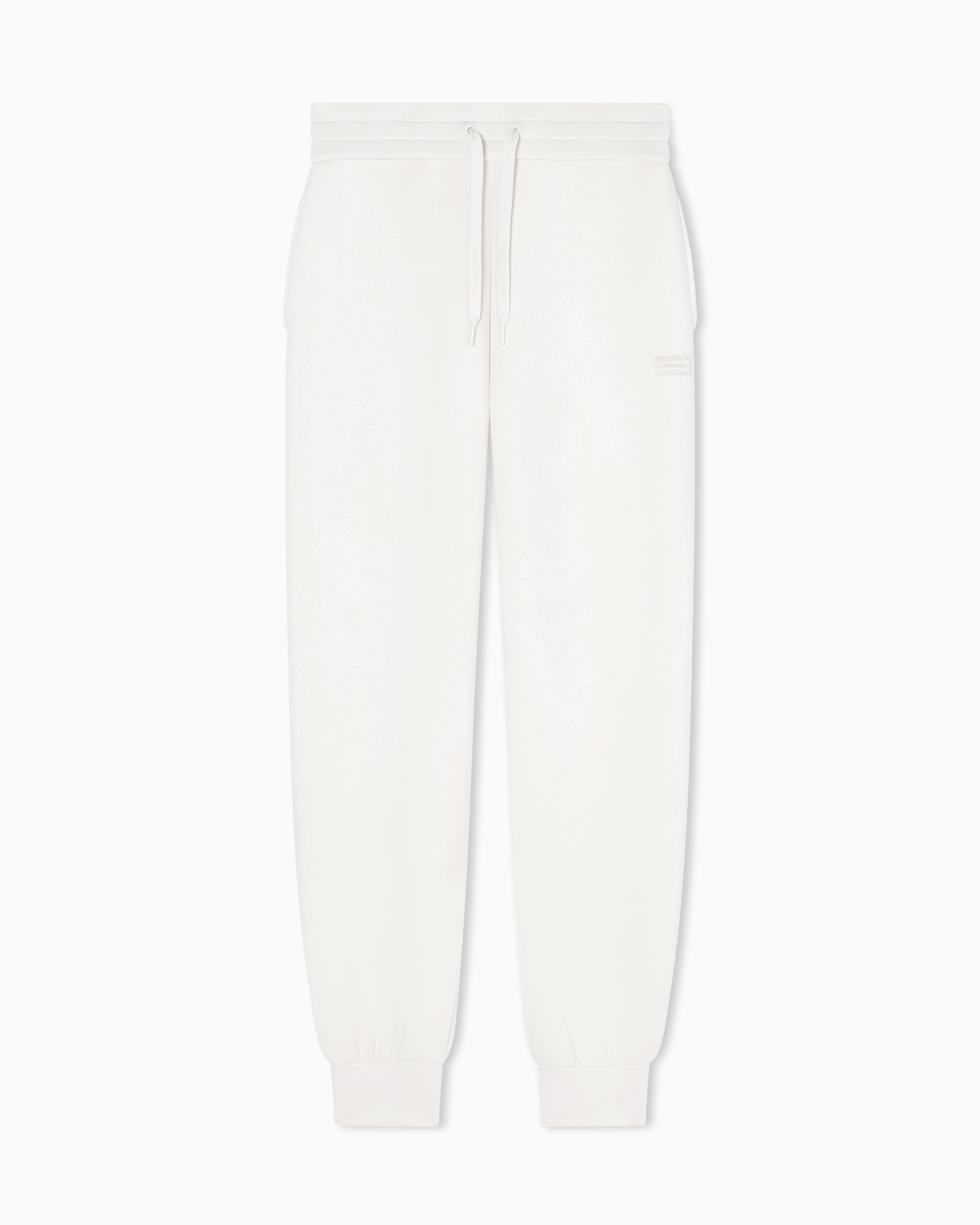 Viscose scuba fabric trousers