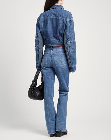 Off-white Woman Denim outerwear Blue