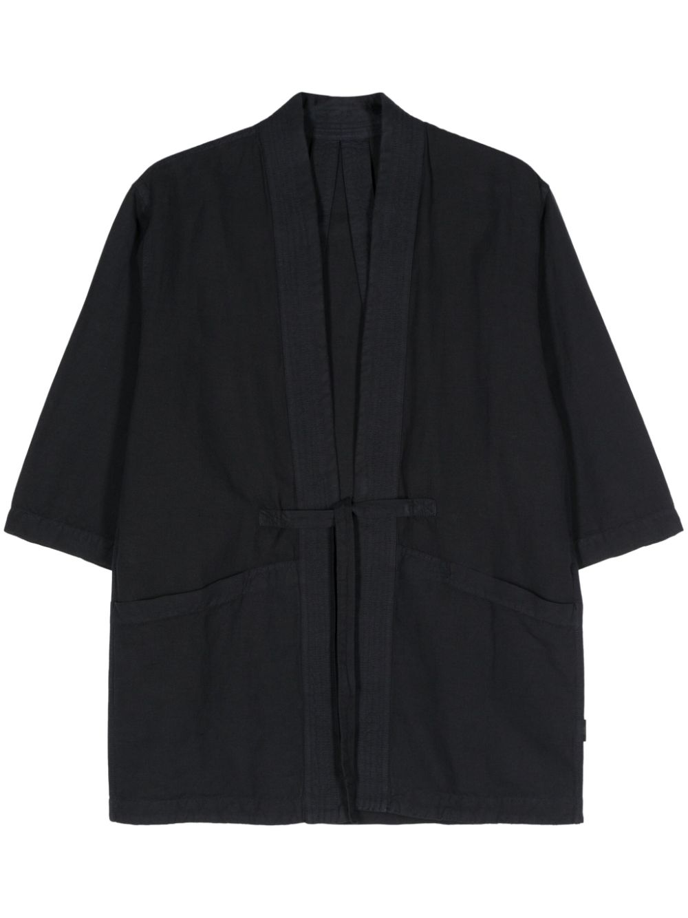 5088 organic cotton-blend jacket - Blue