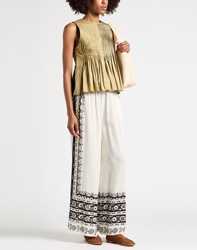 Woman Pants Ivory Size XS Tencel