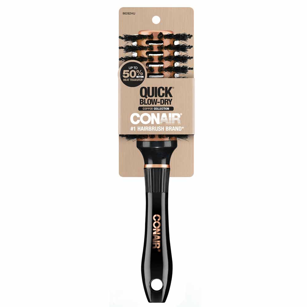Quick Blow-dry Vented Porcupine Round Brush