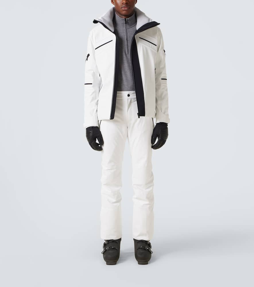 Hupert wool half-zip sweater