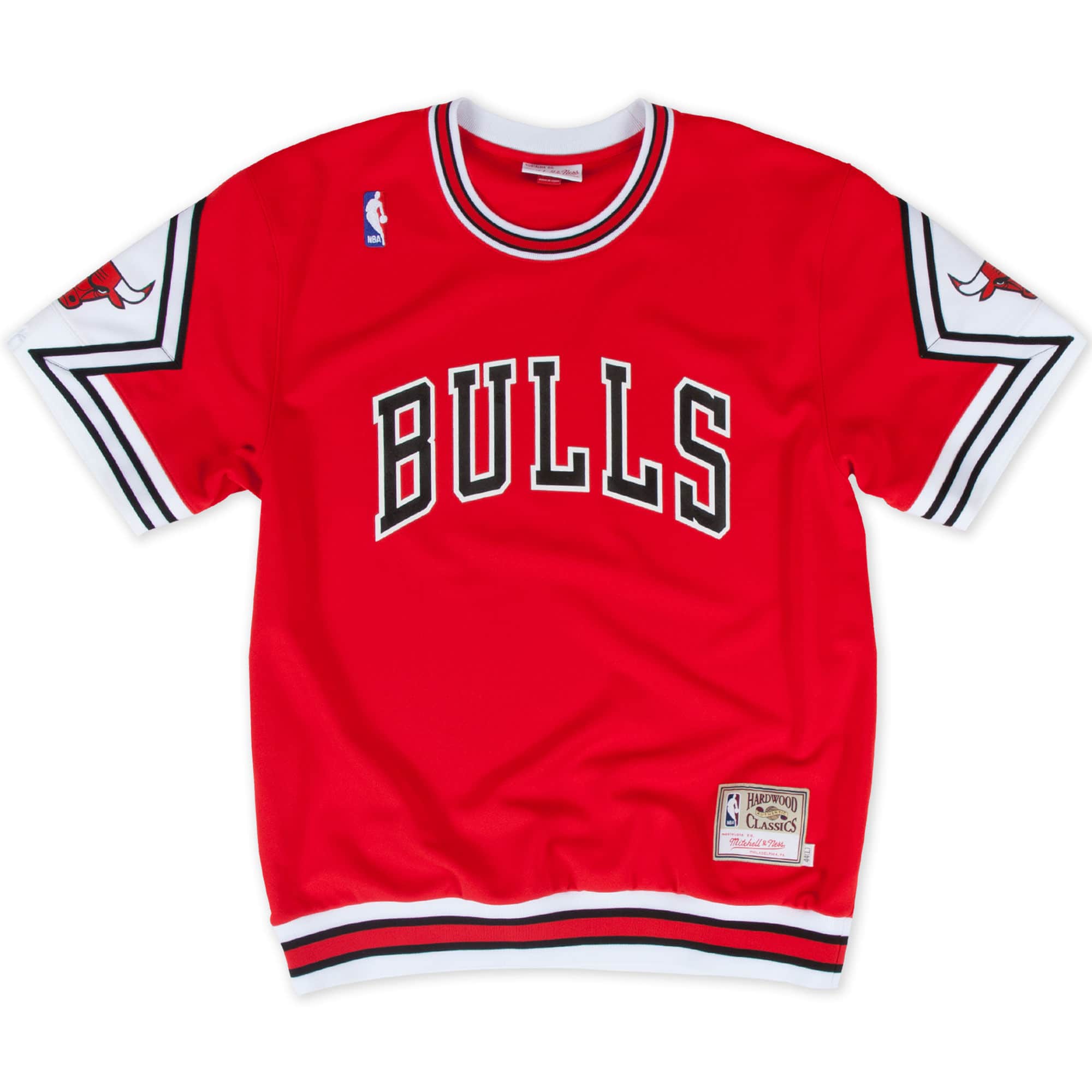 Men's NBA Authentic Shooting Shirt Chicago Bulls 87-88 Shooting Shirt