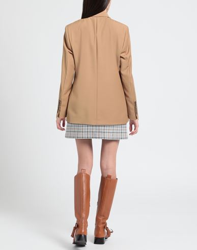 Woman Blazer Beige Size 0 Wool