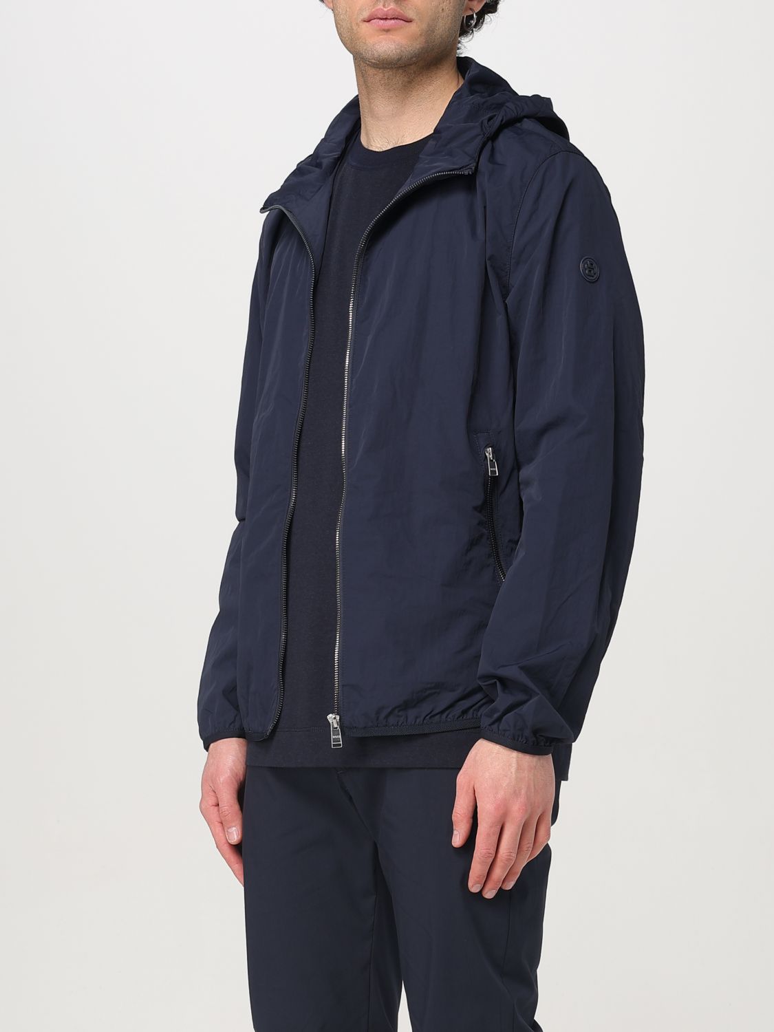 Jacket BOSS Men color Blue