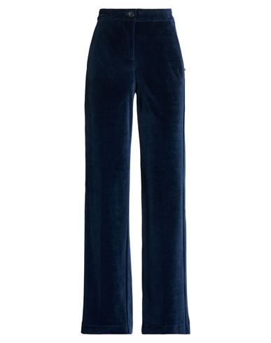 Woman Pants Midnight blue Size 10 Cotton, Polyester