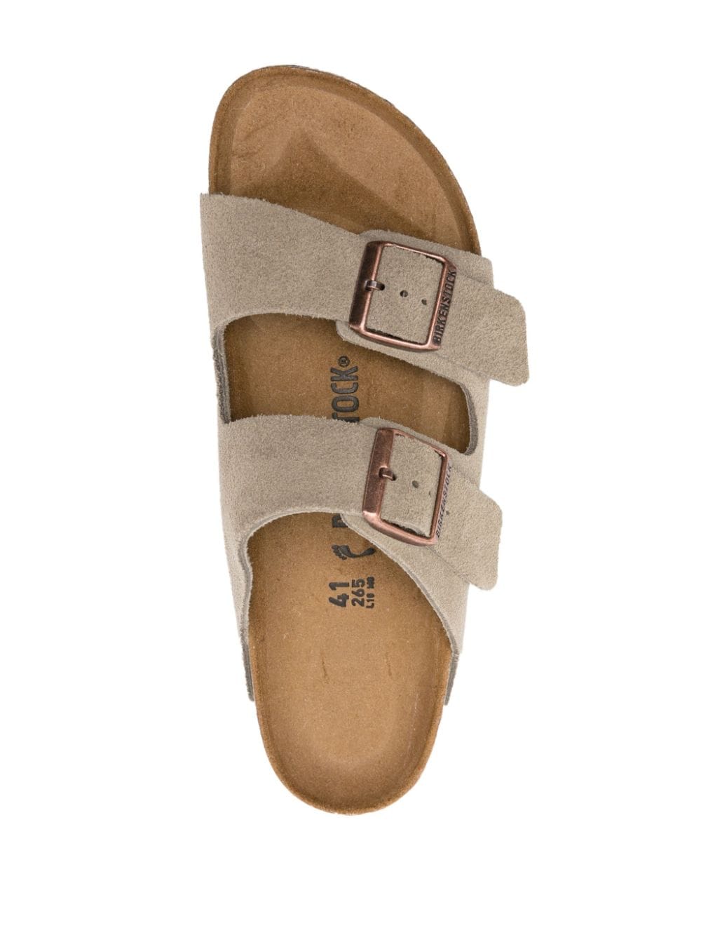 Birkenstock Arizona Taupe, Suede Leather