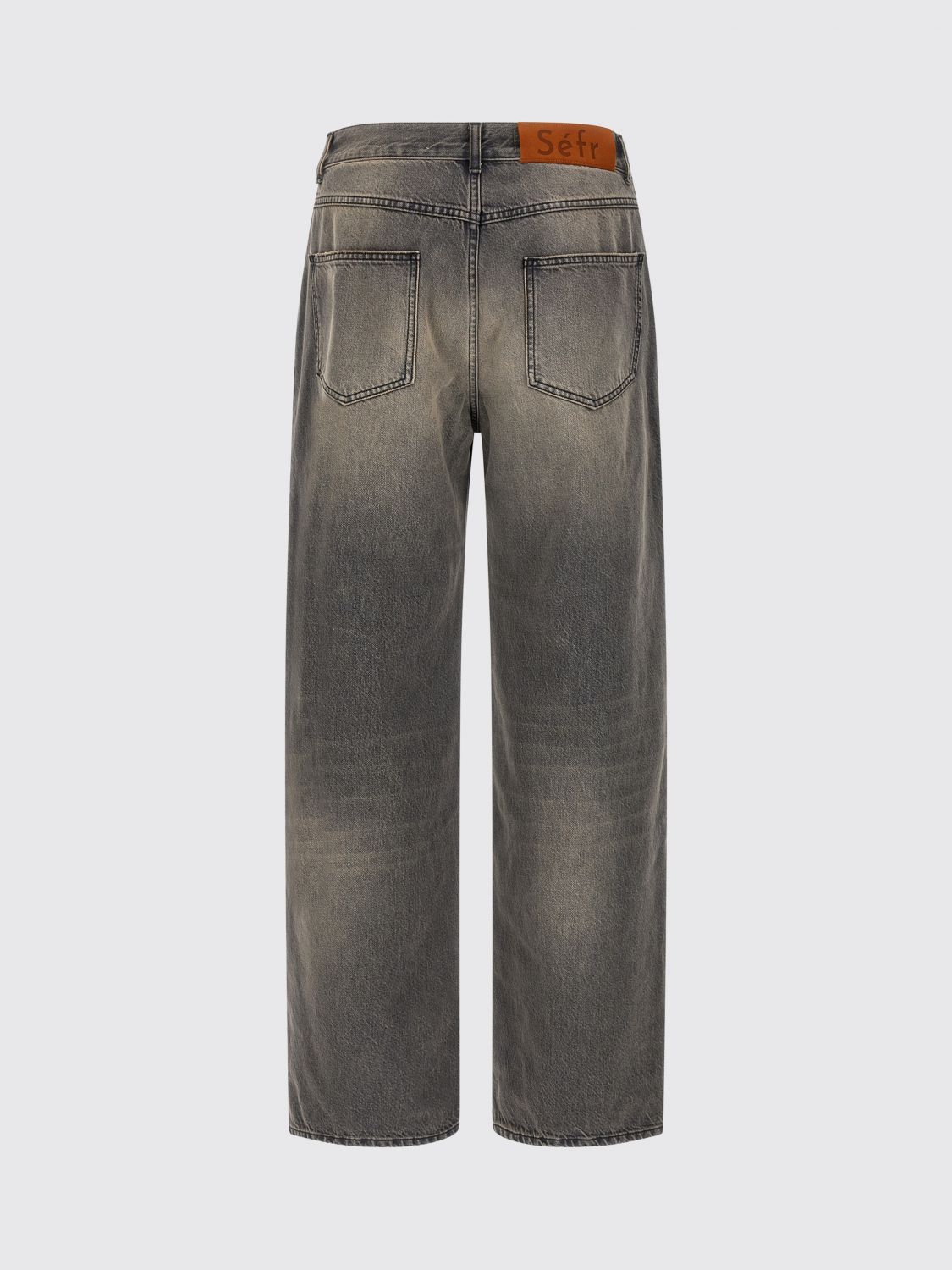 SÉFR Jeans Men color Black