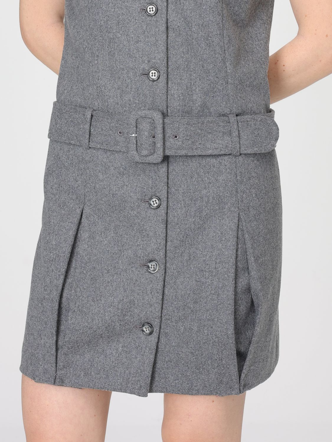 Dress A. P.C. Woman color Grey