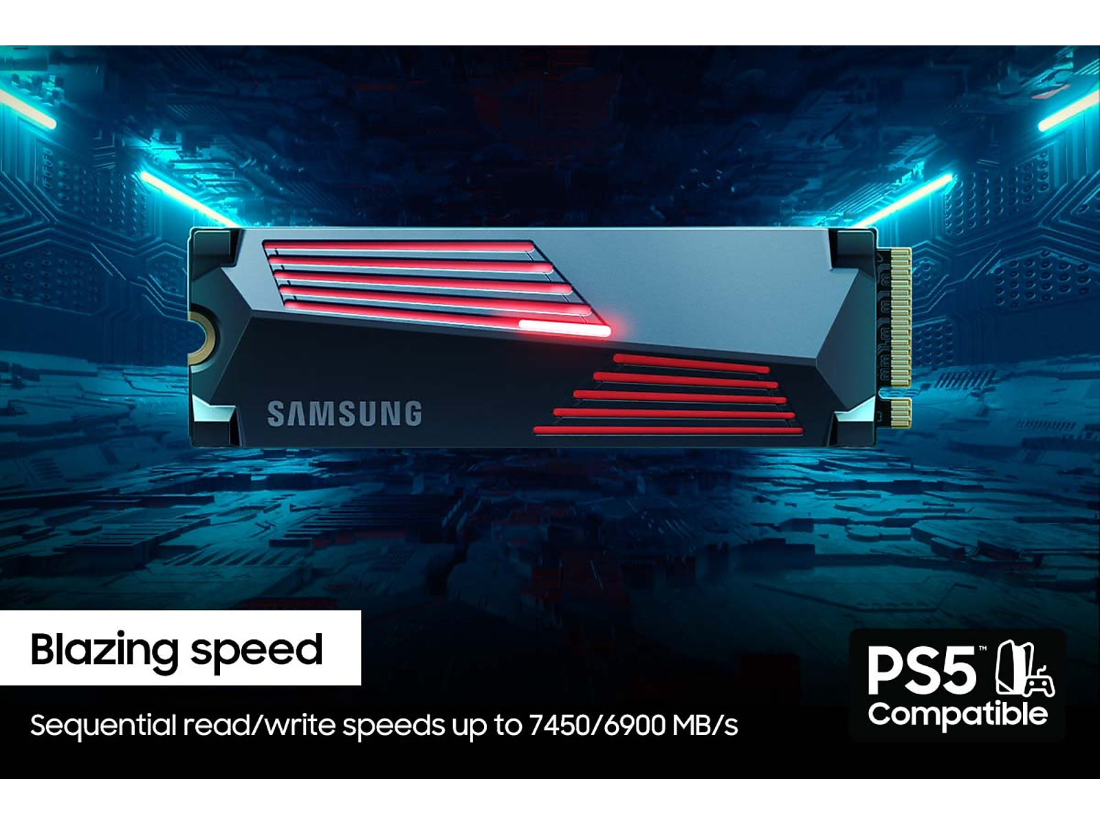990 PRO w/ Heatsink PCIe® 4.0 NVMe™ SSD 4TB(MZ-V9P4T0CW)