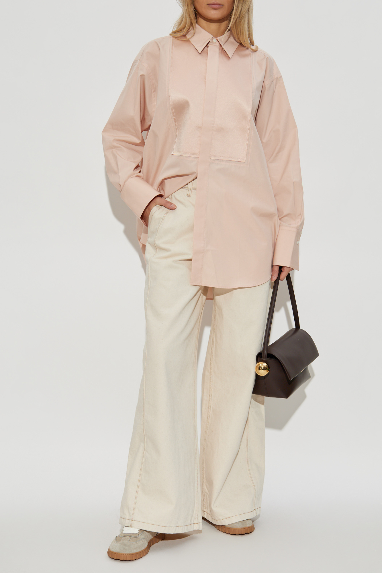 Oversize Shirt, Women's, Pink