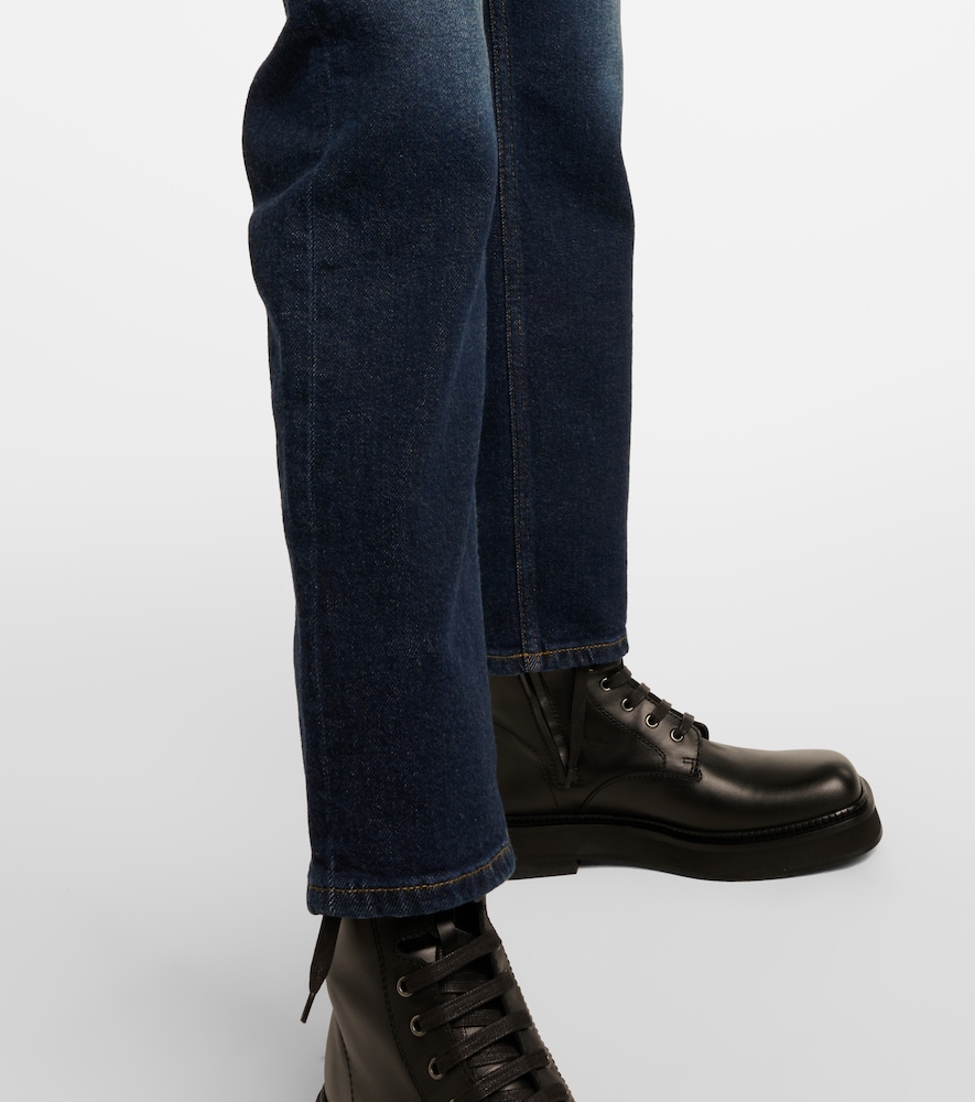70s high-rise straight jeans