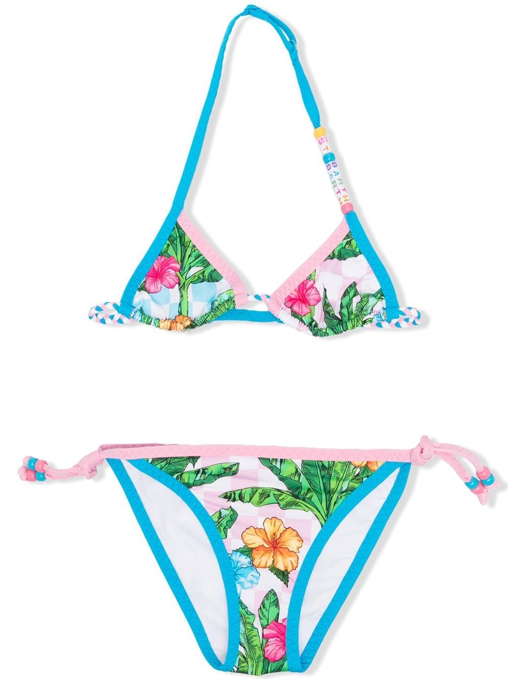 Holly colour-block bikini - Yellow