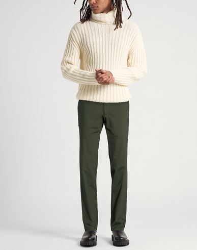 L. b.m. 1911 Man Pants Military green Size 30 Polyamide, Elastane