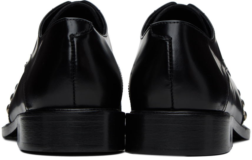 Stefan Cooke Black Stud Panel Derbys