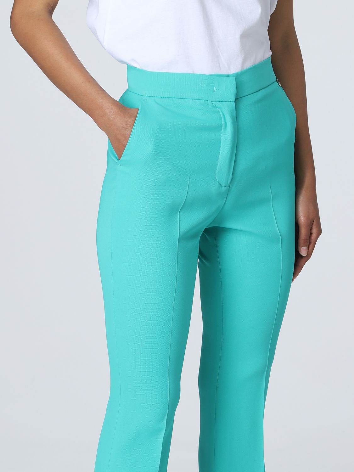 Pants Woman color Grass Green