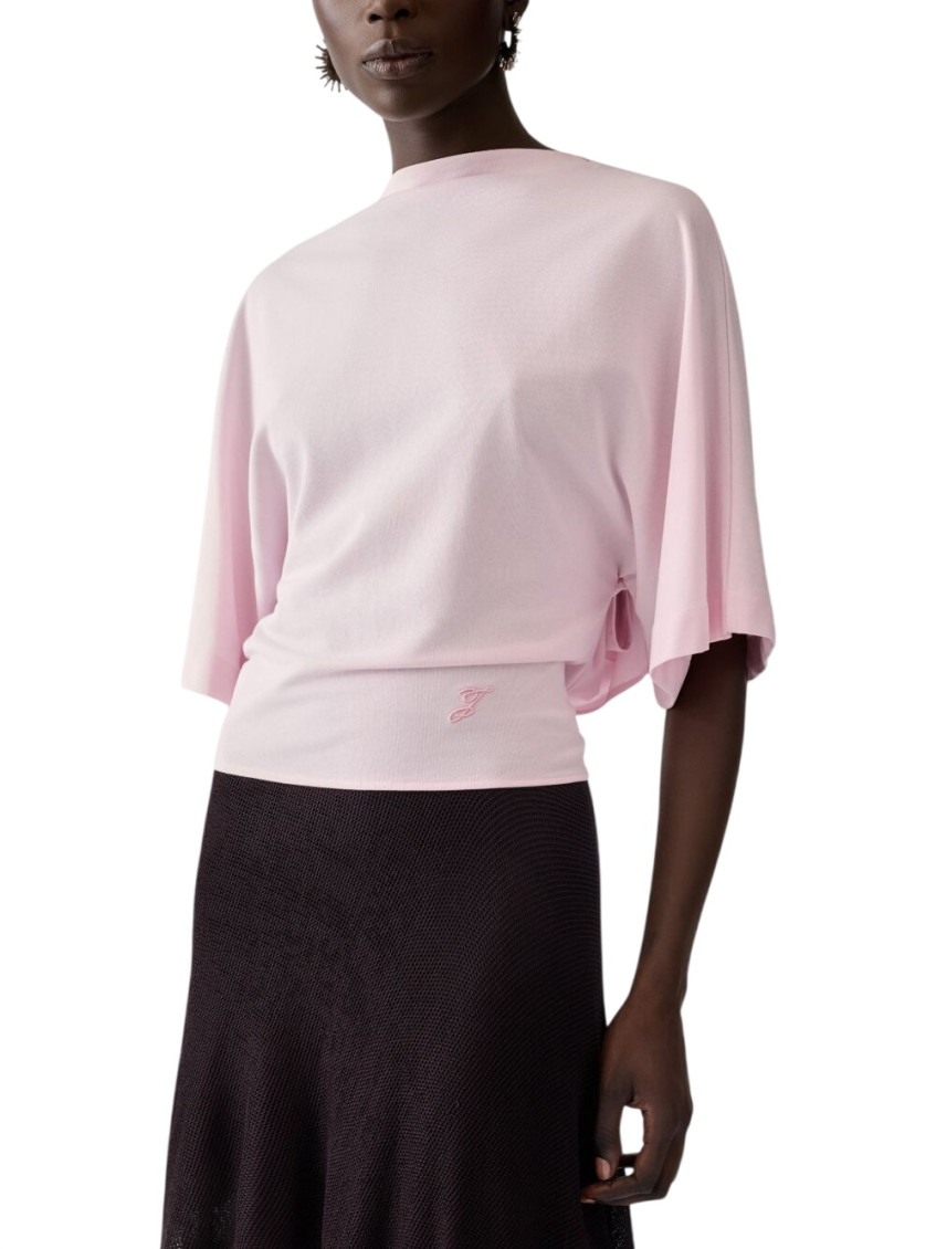 Jacquemus - harvest knit top high neck open back