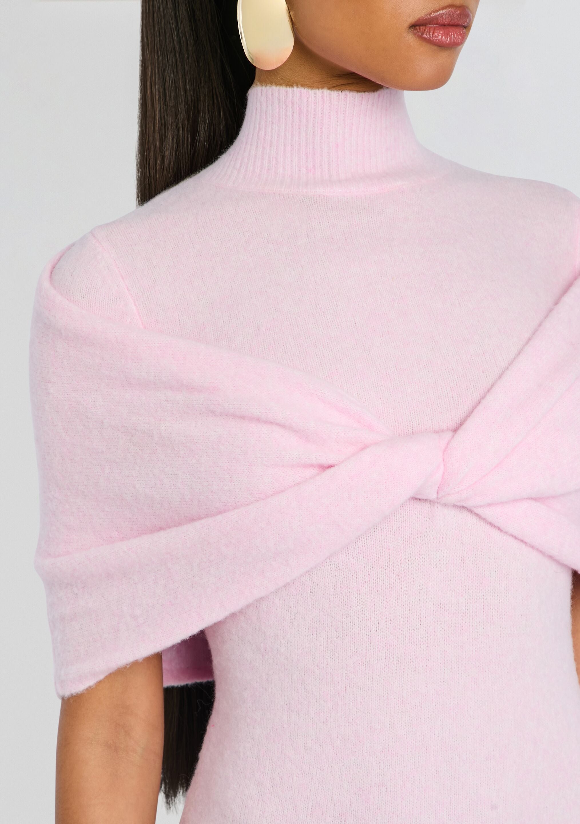 Wisteria Knit Midi Dress