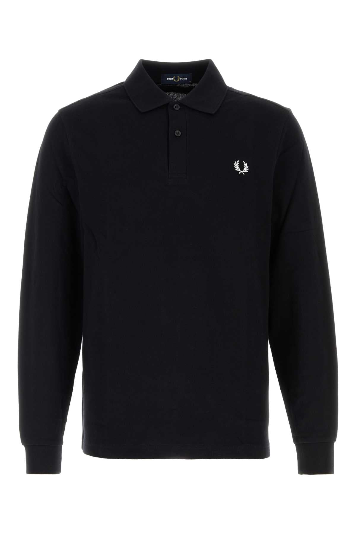 Long Polo Shirt — Black