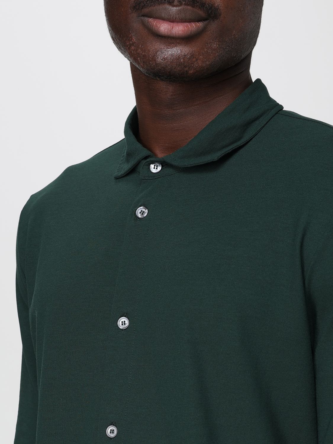 Shirt ZANONE Men color Green