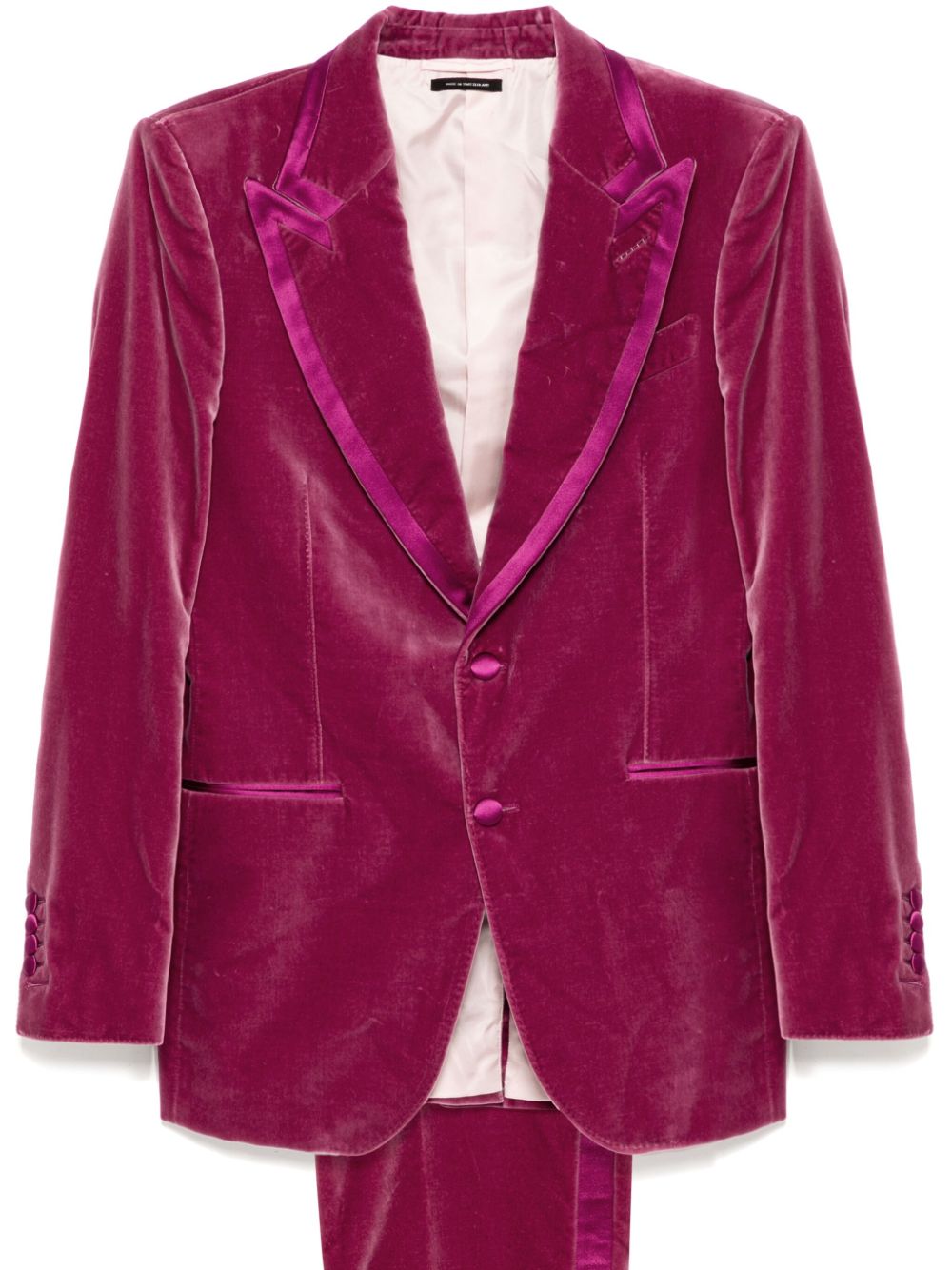 Velvet suit - Red