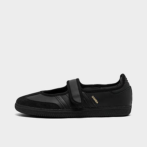 Women's Originals Samba Jane Casual Shoes in Core Black/Core Black/Core Black