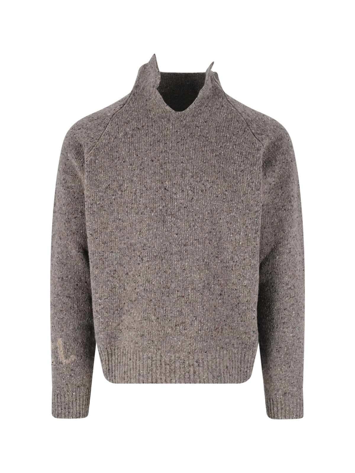 Wool Blend Crewneck Sweater