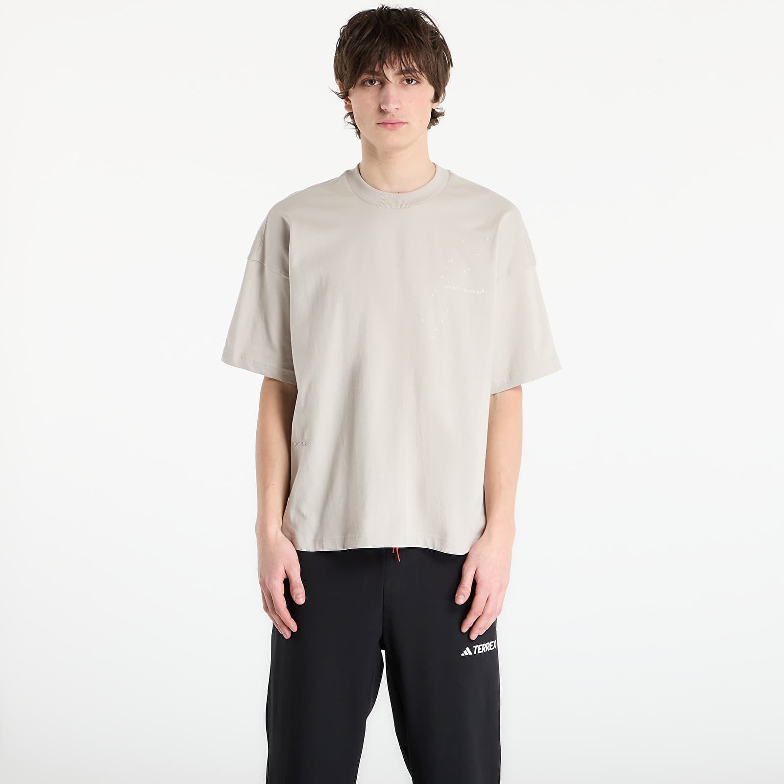 T-shirt adidas Adi365 H.Koumori Running T-Shirt Gender Neutral Putty Grey