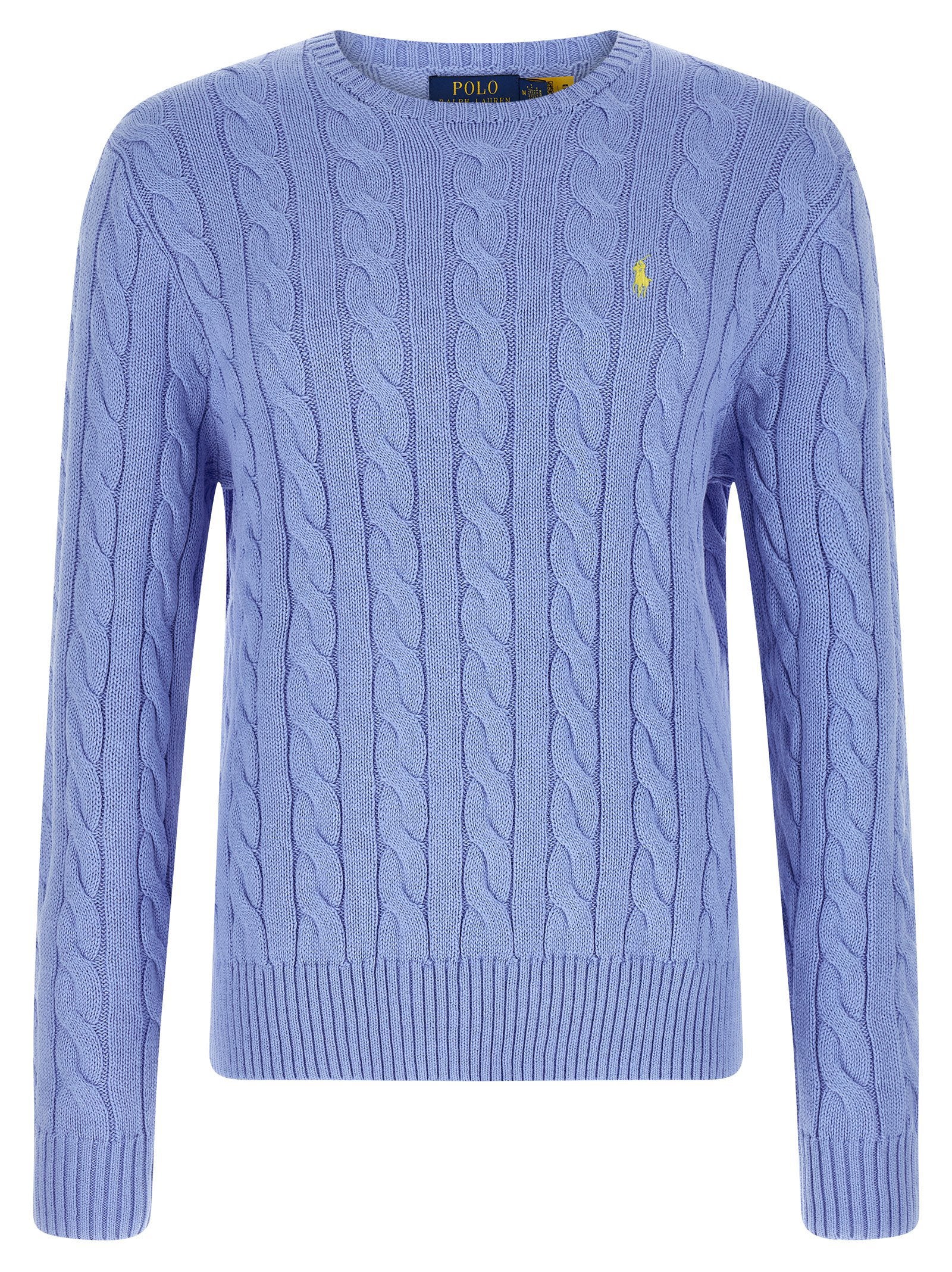 Cotton Braided Sweater