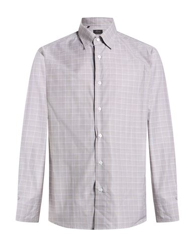 Ventiquattro Man Shirt Light brown Size XL Cotton