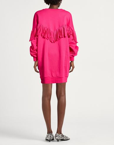Woman Mini dress Fuchsia Size 0 Cotton