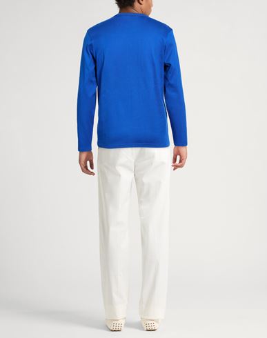 Man Sweatshirt Blue Size M Cotton