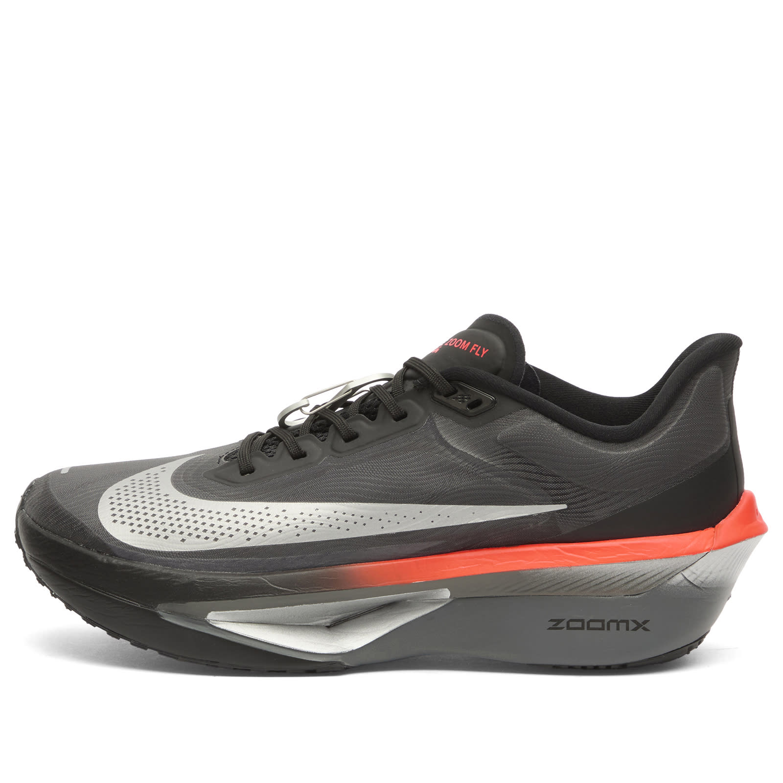 Nike Men's Zoom Fly 6 Sneaker Black/Crimson/Iron Grey