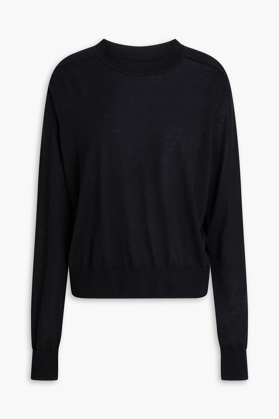 Angus cashmere sweater - Black - S