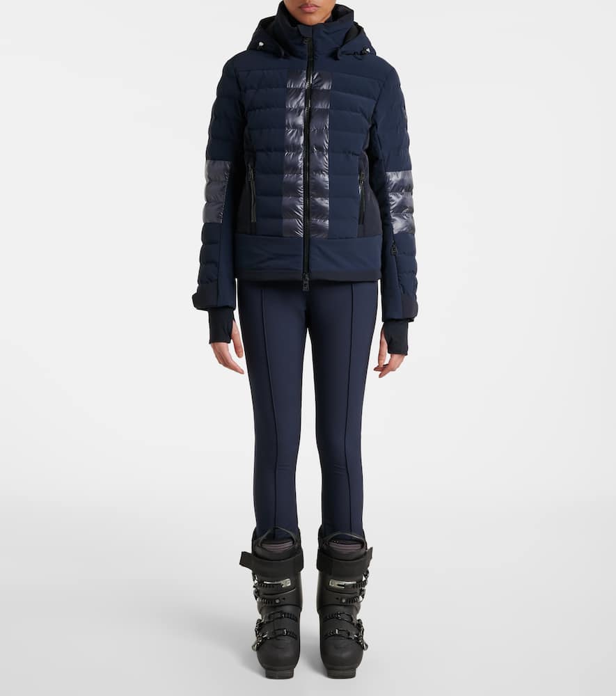 Theodora belted stirrup ski pants
