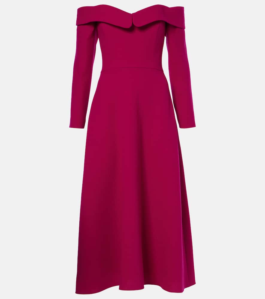 Cybil wool midi dress