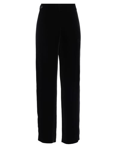 Woman Pants Black Size 10 Viscose, Silk